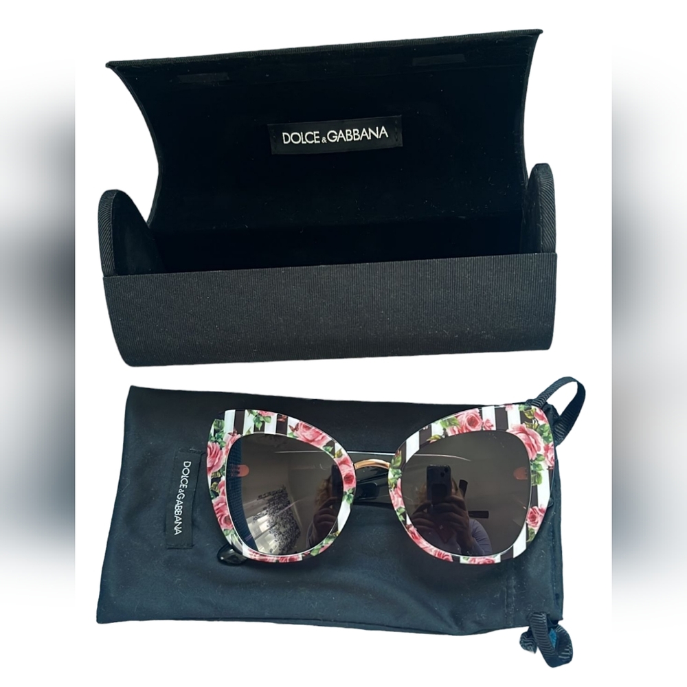 DOLCE & GABBANA I Stripes and Flowers I Roses